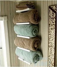 Image result for Towel Rack for Bathroom Wall DIY
