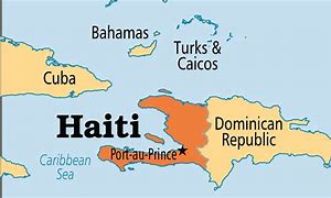 Image result for Haiti Country Map