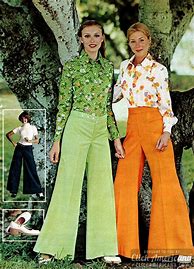 Image result for Bell Bottom Jeans 70s Pics