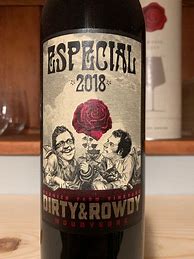Image result for Dirty Rowdy Mourvedre 'ESPECIAL'