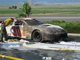 Image result for NASCAR Damaged Cars