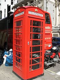 Image result for British Telephone Box Painted Tartan