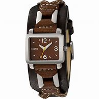 Image result for Fossil Leather Band Watches for Women