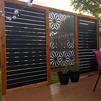 Image result for Outdoor Privacy Panel Ideas