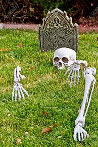 Image result for Halloween Skeleton Decorations