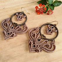 Image result for Wax Cord Earrings