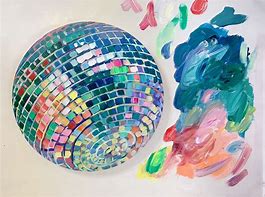 Image result for Disco Ball Art