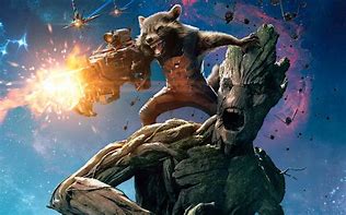 Image result for Groot Tree Man Rocket Raccoon