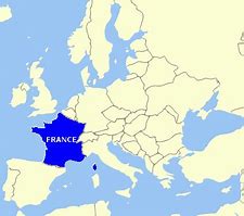 Image result for France On Europe Map