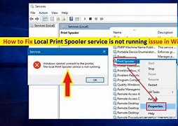Image result for Local Printer Spooler Not Running