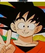 Image result for Goku Peace Sign