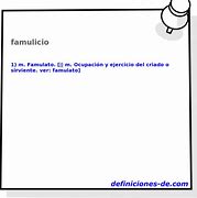 Image result for famulicio