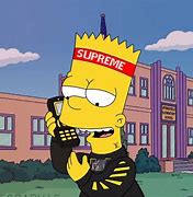 Image result for Bart Simpson Supreme Wallpaper Blue