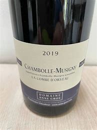 Image result for Anne Francois Gros Chambolle Musigny Combe d'Orveau