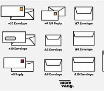Image result for Envelope Sizes and Types