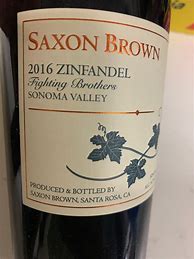 Image result for Saxon Brown Zinfandel One Oak