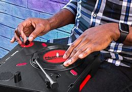 Image result for Portable DJ Turntable