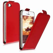 Image result for Case iPhone SE Red Flip