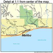 Image result for Malibu On Map