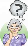 Image result for Confused Old Lady Cartoon