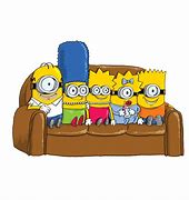 Image result for Minion Simpsons Couch
