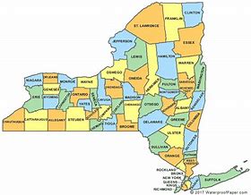 Image result for New York State Map Outline Printable