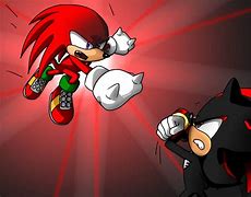 Image result for Knuckles vs Shadow exe