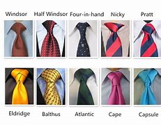 Image result for Different Types of Tie Knots