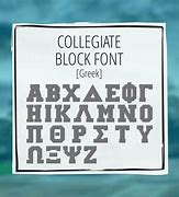 Image result for Block-Style Greek Letters