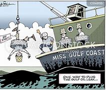 Image result for Oil Spill Clean Up Cartoon