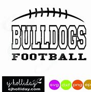 Image result for Bulldog Football SVG