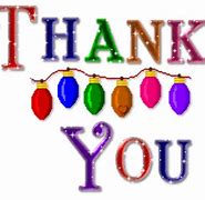 Image result for Christmas Thank You Clip Art