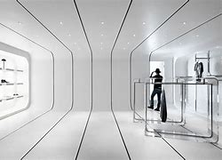 Image result for Futuristic Store Environment