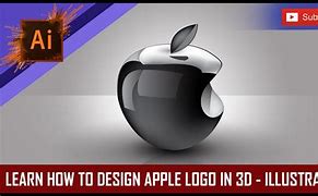Image result for 3D Apple Logo Draw