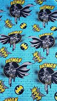 Image result for Batman Print Fabric