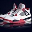 Image result for Jordan 4 Military Black and Red