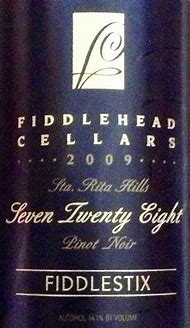 Image result for Fiddlehead Pinot Noir Seven Twenty Eight Fiddlestix