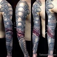Image result for Full Sleeve Armor Tattoo