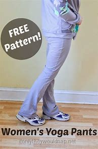 Image result for Yoga Pants Sewing Pattern