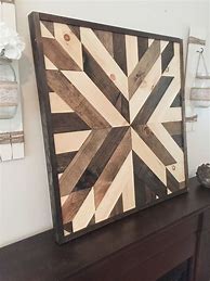 Image result for Reclaimed Wood Wall Art Decor