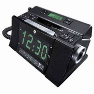 Image result for Corded Phone with Alarm Clock Radio
