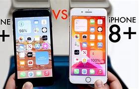 Image result for iPhone 7 Plus Red vs iPhone 8 Plus