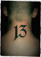 Image result for Number 13 Tattoo Designs