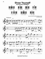 Image result for Frozen 2 Songs On Keyboard