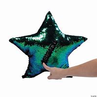 Image result for Sequin Star Pillow