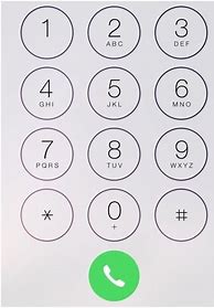 Image result for iPhone Phone Dial Pad