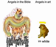 Image result for Angel Dog Meme