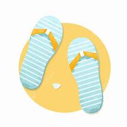 Image result for Beach Slippers Clip Art