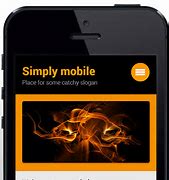 Image result for Mobile-App Blank Template