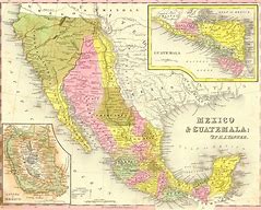 Image result for Florida Memory Map of Mexico 1860